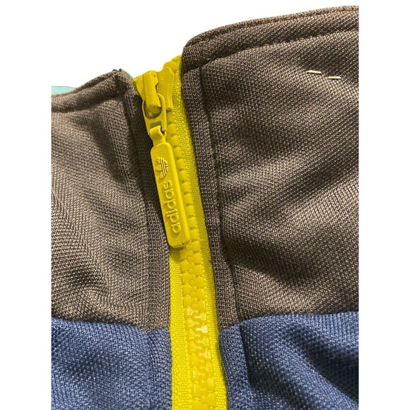 Vintage Adidas Zip Up Jacket Multicolor Large Sleeve‎ Size M - Picture 6 of 10